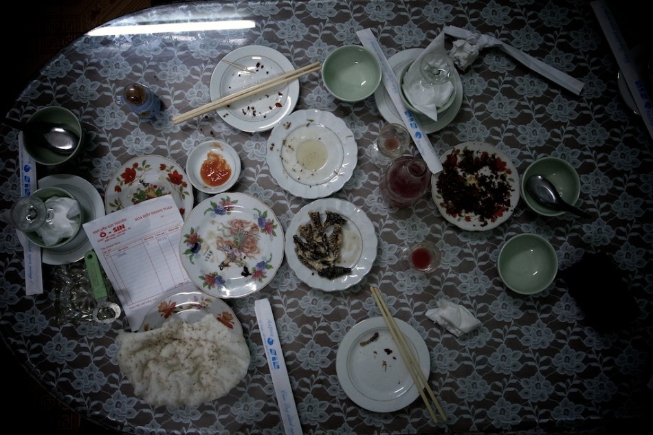 repas de Serpent à Hanoi, Vietnam